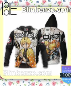 Zenitsu Demon Slayer Anime Manga Personalized T-shirt, Hoodie, Long Sleeve, Bomber Jacket