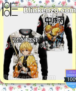 Zenitsu Demon Slayer Anime Manga Personalized T-shirt, Hoodie, Long Sleeve, Bomber Jacket a