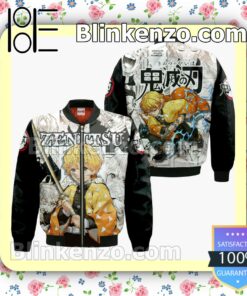Zenitsu Demon Slayer Anime Manga Personalized T-shirt, Hoodie, Long Sleeve, Bomber Jacket c