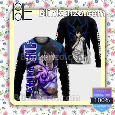 Zeref Dragneel Fairy Tail Anime Merch Stores Personalized T-shirt, Hoodie, Long Sleeve, Bomber Jacket a