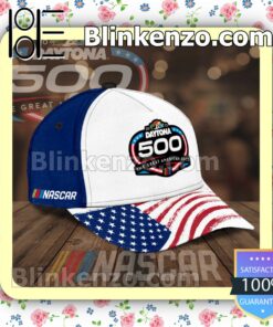 2022 Daytona 500 The Great American Race American Flag Baseball Caps Gift For Boyfriend a