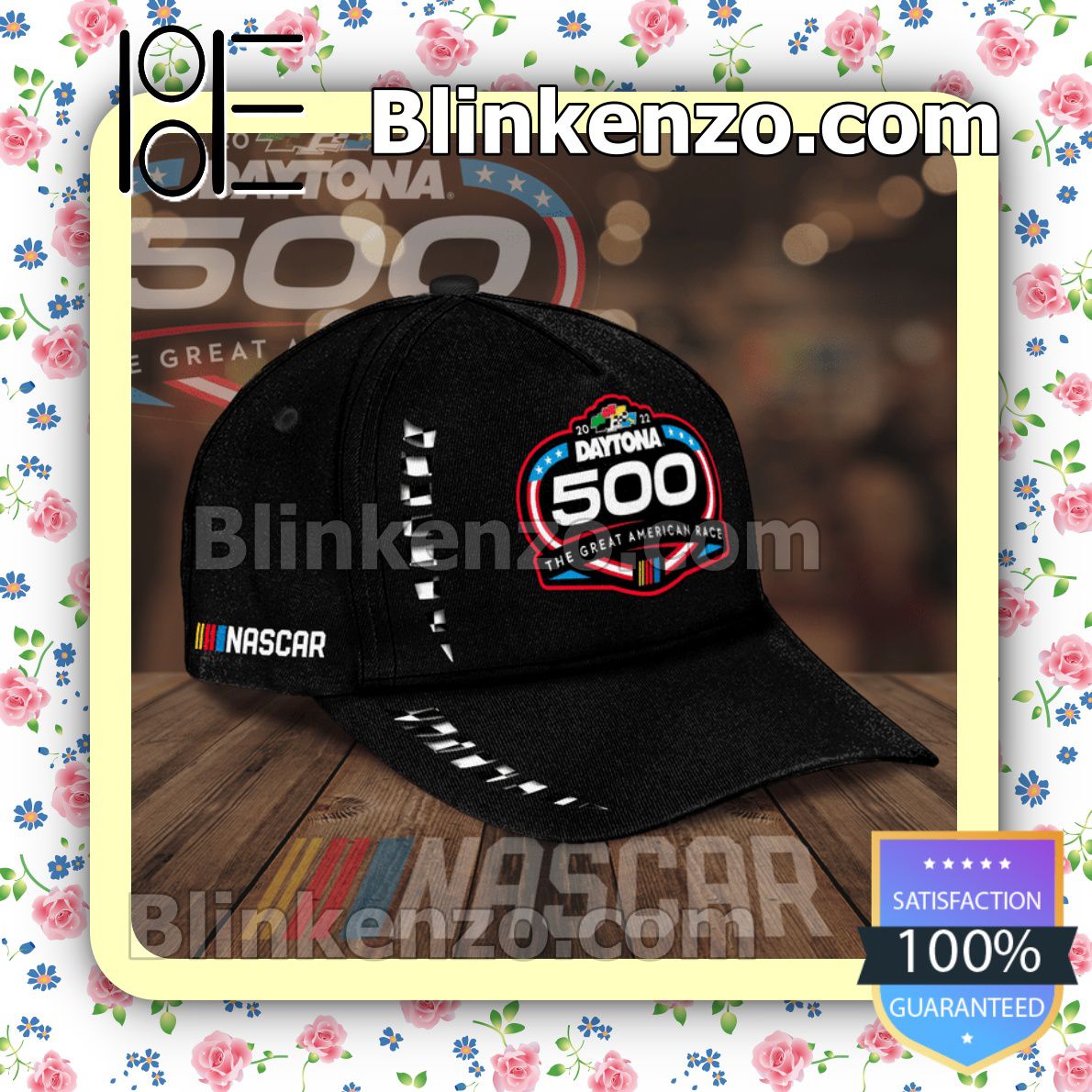 Top 2022 Daytona 500 The Great American Race Black Baseball Caps Gift For Boyfriend