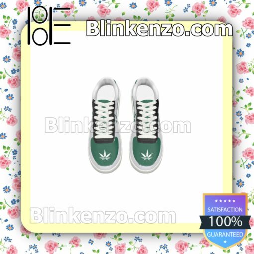 420 Smoking Cannabis Weed Mens Air Force Sneakers a
