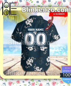 AFL Carlton Blues Personalized Summer Beach Shirt b