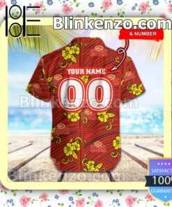 AFL Gold Coast Suns Personalized Summer Beach Shirt b