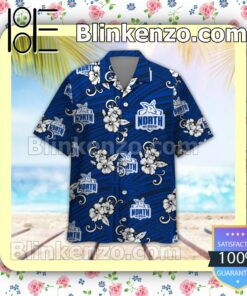 AFL North Melbourne Kangaroos Personalized Summer Beach Shirt a
