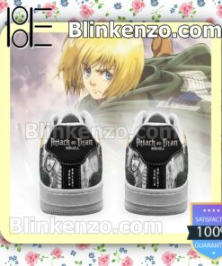 AOT Armin Attack On Titan Anime Mixed Manga Nike Air Force Sneakers b