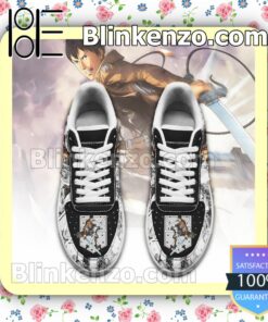 AOT Bertholdt Attack On Titan Anime Mixed Manga Nike Air Force Sneakers a