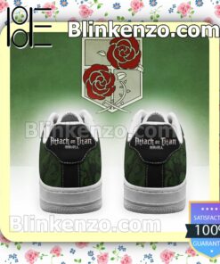 AOT Garrison Regiment Attack On Titan Anime Nike Air Force Sneakers b