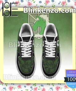 AOT Military Police Attack On Titan Anime Nike Air Force Sneakers a