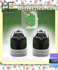 AOT Military Police Attack On Titan Anime Nike Air Force Sneakers b