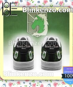 AOT Military Slogan Attack On Titan Anime Nike Air Force Sneakers b