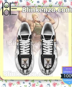 AOT Reiner Attack On Titan Anime Manga Nike Air Force Sneakers a