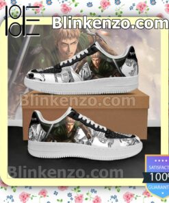 AOT Scout Jean Attack On Titan Anime Mixed Manga Nike Air Force Sneakers