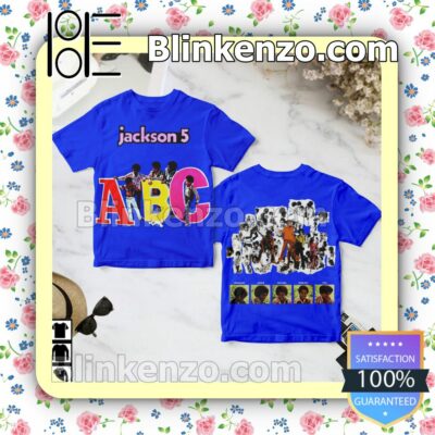 Abc Album By The Jackson 5 Blue Custom Shirt