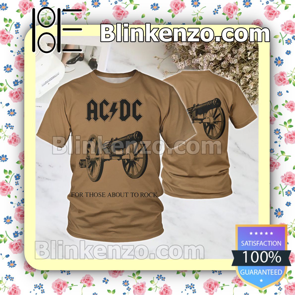 Ac Dc For Those About To Rock Single Custom Shirt