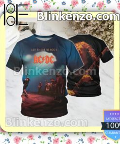 Ac Dc Let Be There Rock Album Cover Custom Shirt