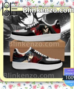 Akame Akame Ga Kill Anime Nike Air Force Sneakers