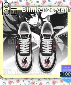 Akame Akame Ga Kill Anime Nike Air Force Sneakers a