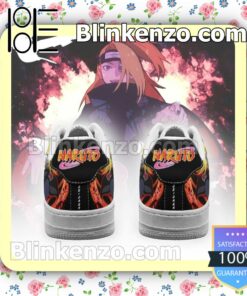 Akatsuki Deidara Naruto Anime Nike Air Force Sneakers b