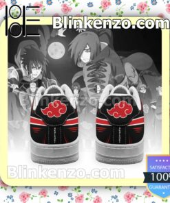 Akatsuki Naruto Anime Nike Air Force Sneakers b