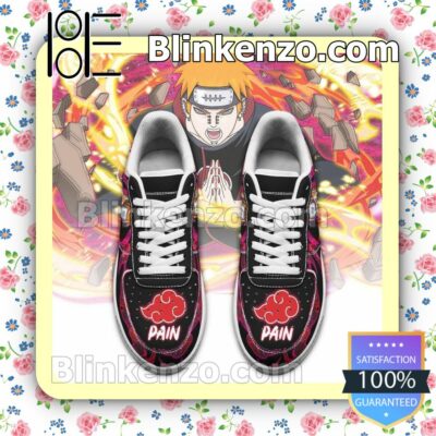 Akatsuki Pain Naruto Anime Nike Air Force Sneakers a
