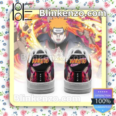 Akatsuki Pain Naruto Anime Nike Air Force Sneakers b