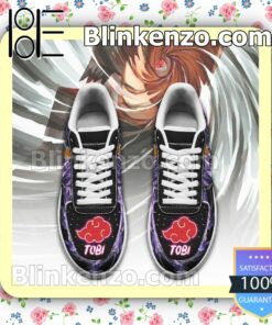 Akatsuki Tobi Naruto Anime Nike Air Force Sneakers a
