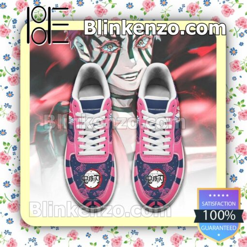 Akaza Demon Slayer Anime Nike Air Force Sneakers a