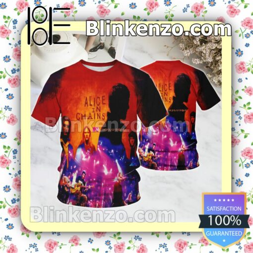 Alice In Chains Mtv Unplugged Album Cover Custom T-shirts