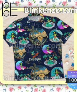 Alien Surfing UFO Space Summer Beach Shirt a