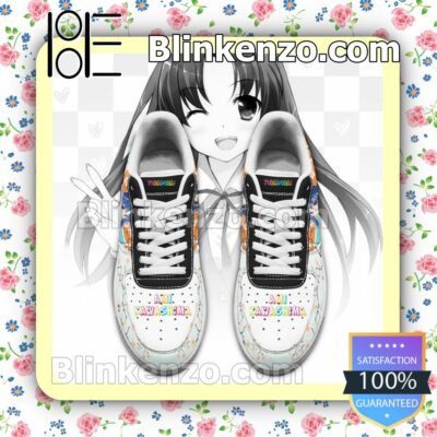 Ami Kawashima Toradora Anime Nike Air Force Sneakers a