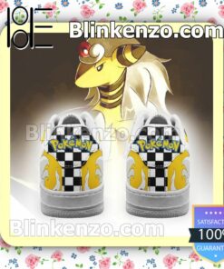Ampharos Checkerboard Pokemon Nike Air Force Sneakers b