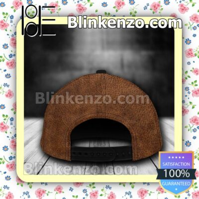 Anaheim Ducks Leather Zipper Print NHL Classic Hat Caps Gift For Men c