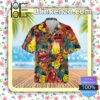 Animal Muppet Tropical Monstera And Palm Leaves Beach Shirt