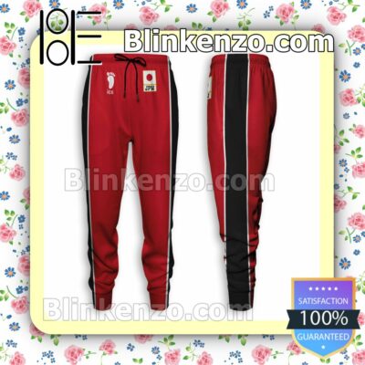 Anime Haikyuu Japan National Team Red Gift For Family Joggers