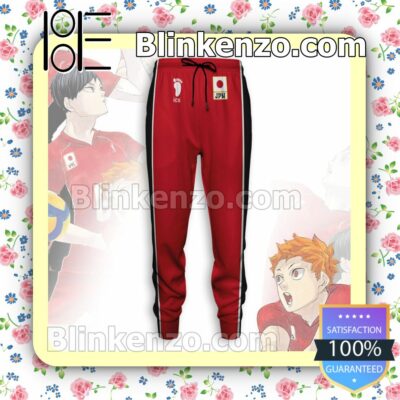 Anime Haikyuu Japan National Team Red Gift For Family Joggers a