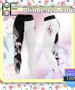 Anime Hunter X Hunter Hisoka Black And White Workout Leggings a