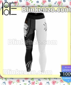Anime Japan Naruto Cool Black And White Workout Leggings b