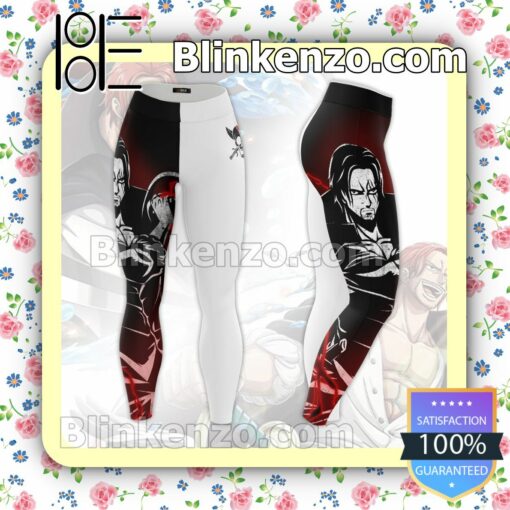 Anime One Piece Shanks Cool Workout Leggings a