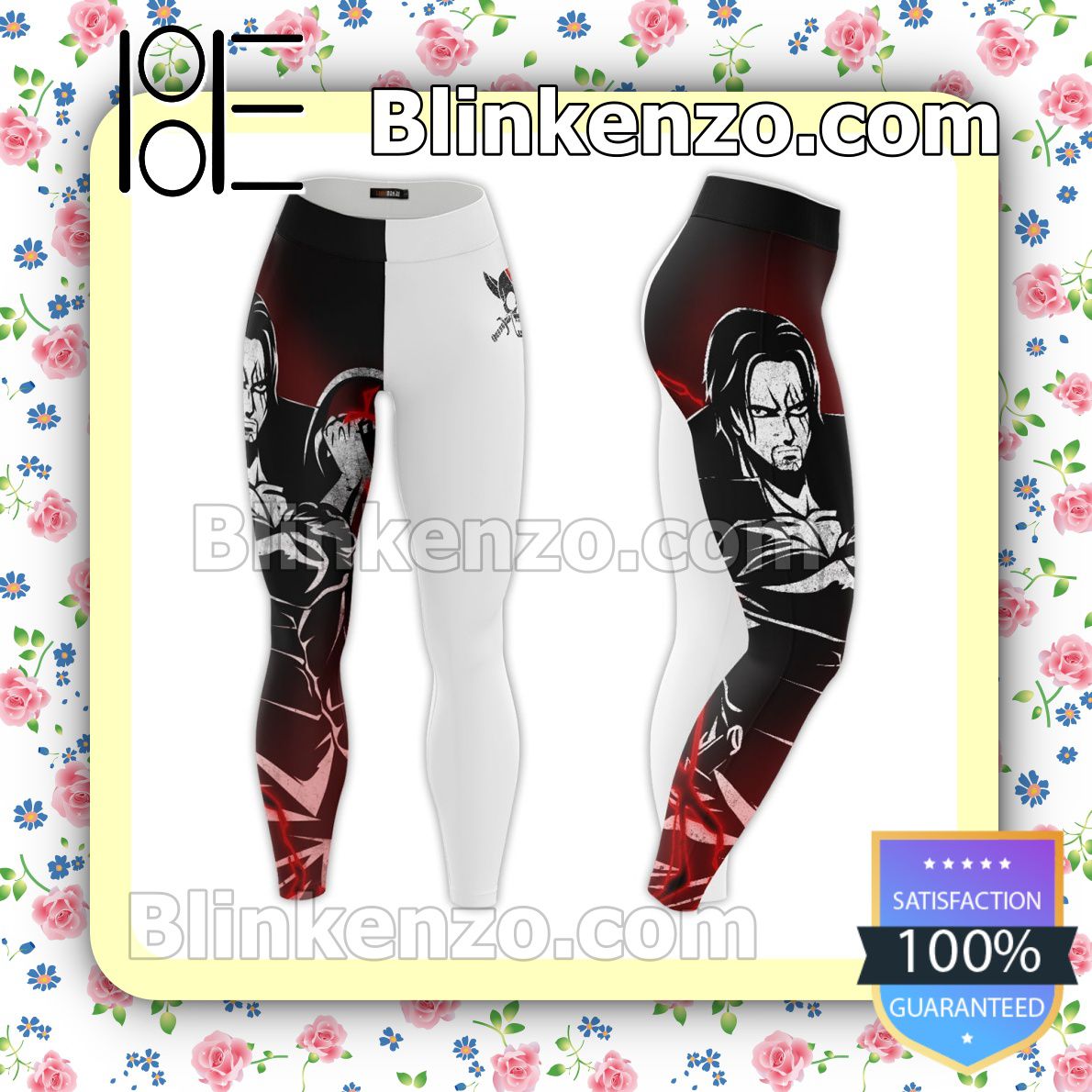 Check out Anime One Piece Shanks Cool Workout Leggings