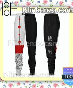 Anime Rui Demon Slayer Black And White Gift For Family Joggers