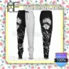 Anime The Cool Gojo Satoru Black And White Gift For Family Joggers