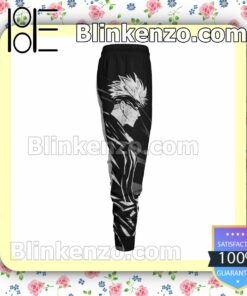 Anime The Cool Gojo Satoru Black And White Gift For Family Joggers c