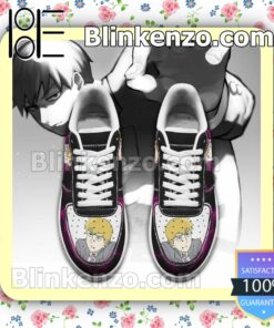 Arataka Reigen Mob Pyscho 100 Anime Nike Air Force Sneakers a