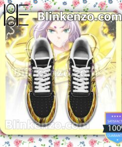 Aries Mu Uniform Saint Seiya Anime Nike Air Force Sneakers a