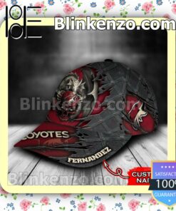 Arizona Coyotes Dragon Crack 3D NHL Classic Hat Caps Gift For Men b