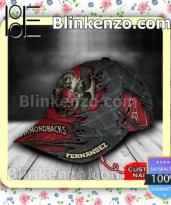 Arizona Diamondbacks Crack 3D MLB Classic Hat Caps Gift For Men b