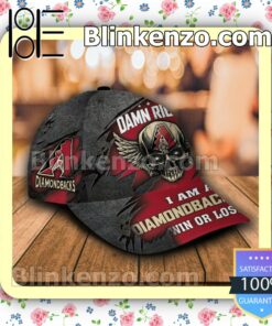 Arizona Diamondbacks Damn Right I Am A Fan Win Or Lose MLB Classic Hat Caps Gift For Men a