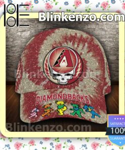 Arizona Diamondbacks & Grateful Dead Band MLB Classic Hat Caps Gift For Men